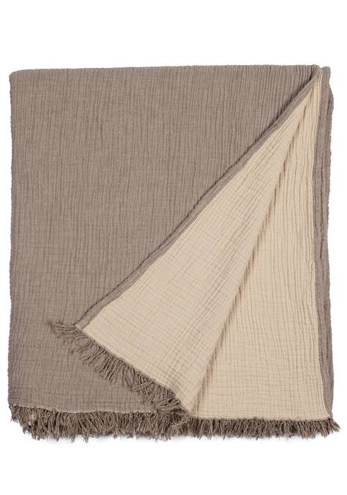 Muslin Crincle Throw Blankets - Extra Large