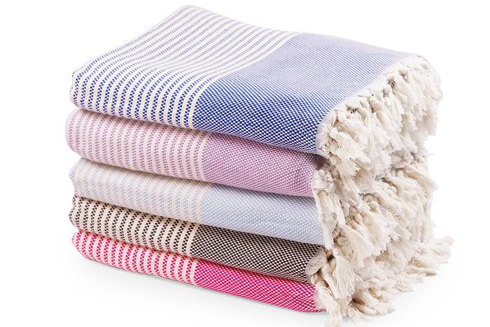 Midas Turkish Cotton Throw Blankets