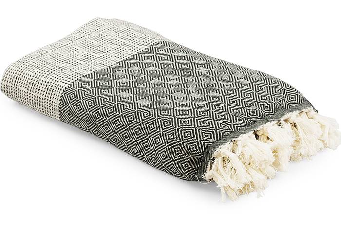 Kasikci Turkish Cotton Throw Blankets