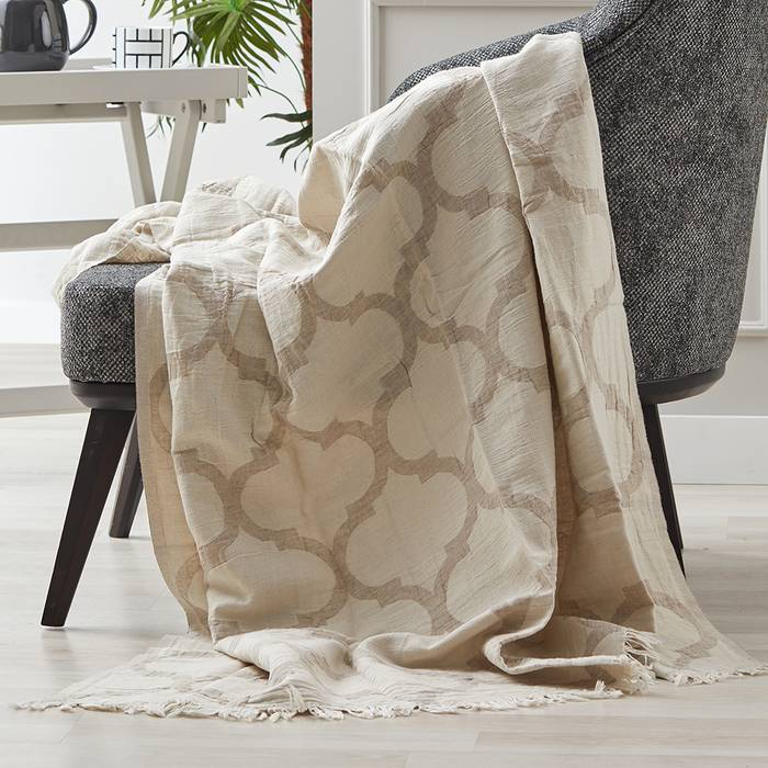 Linen Cotton Throw Blankets